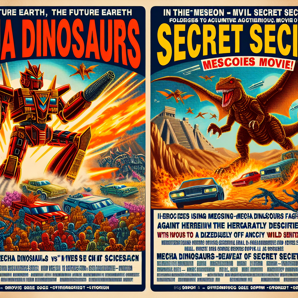 メカ恐竜VS秘密結社