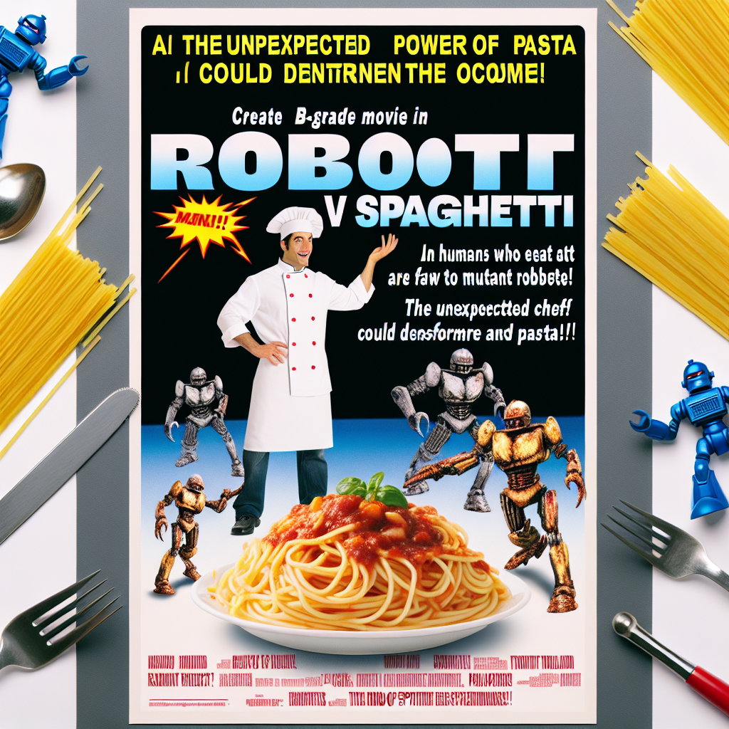 ロボットVSスパゲッティ