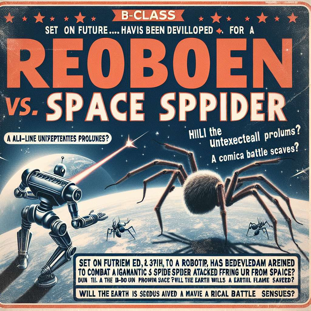 ロボットvs.宇宙クモ