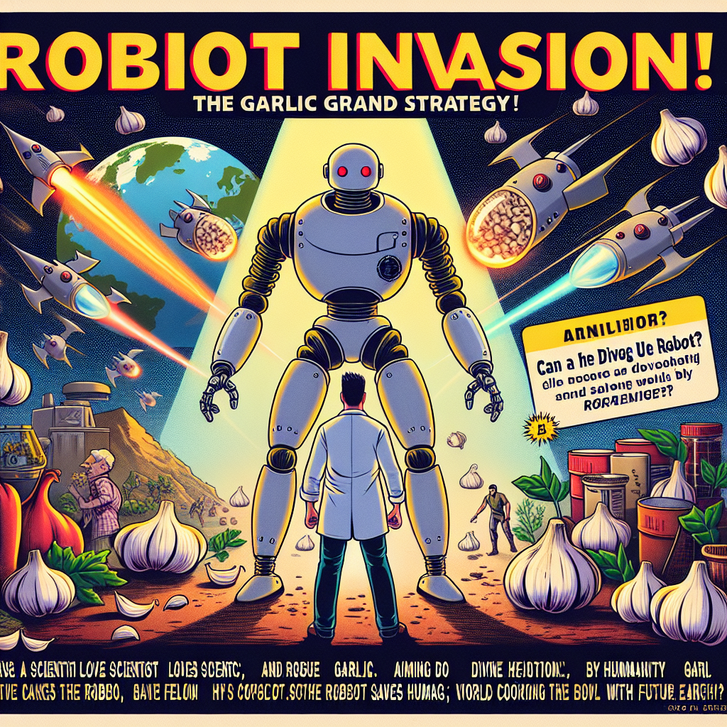 ロボット襲来！ニンニク大作戦