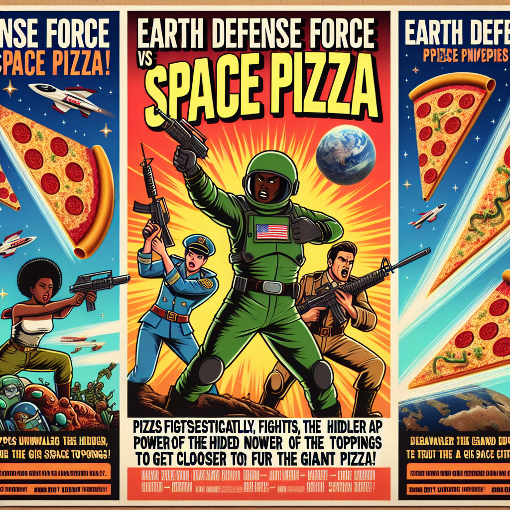 地球防衛軍VS宇宙ピザ