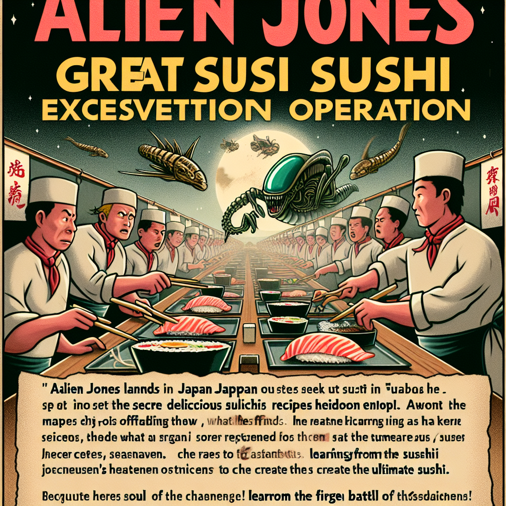 宇宙人ジョーンズのスシ発掘大作戦