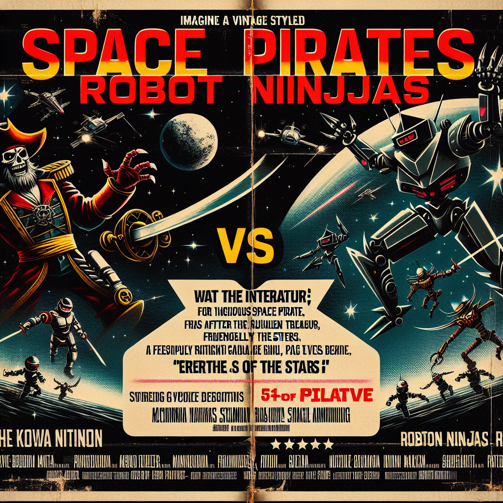 宇宙海賊VSロボット忍者
