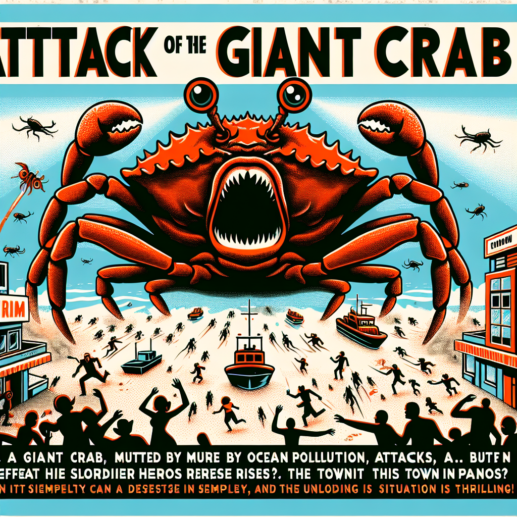 巨大カニの襲撃