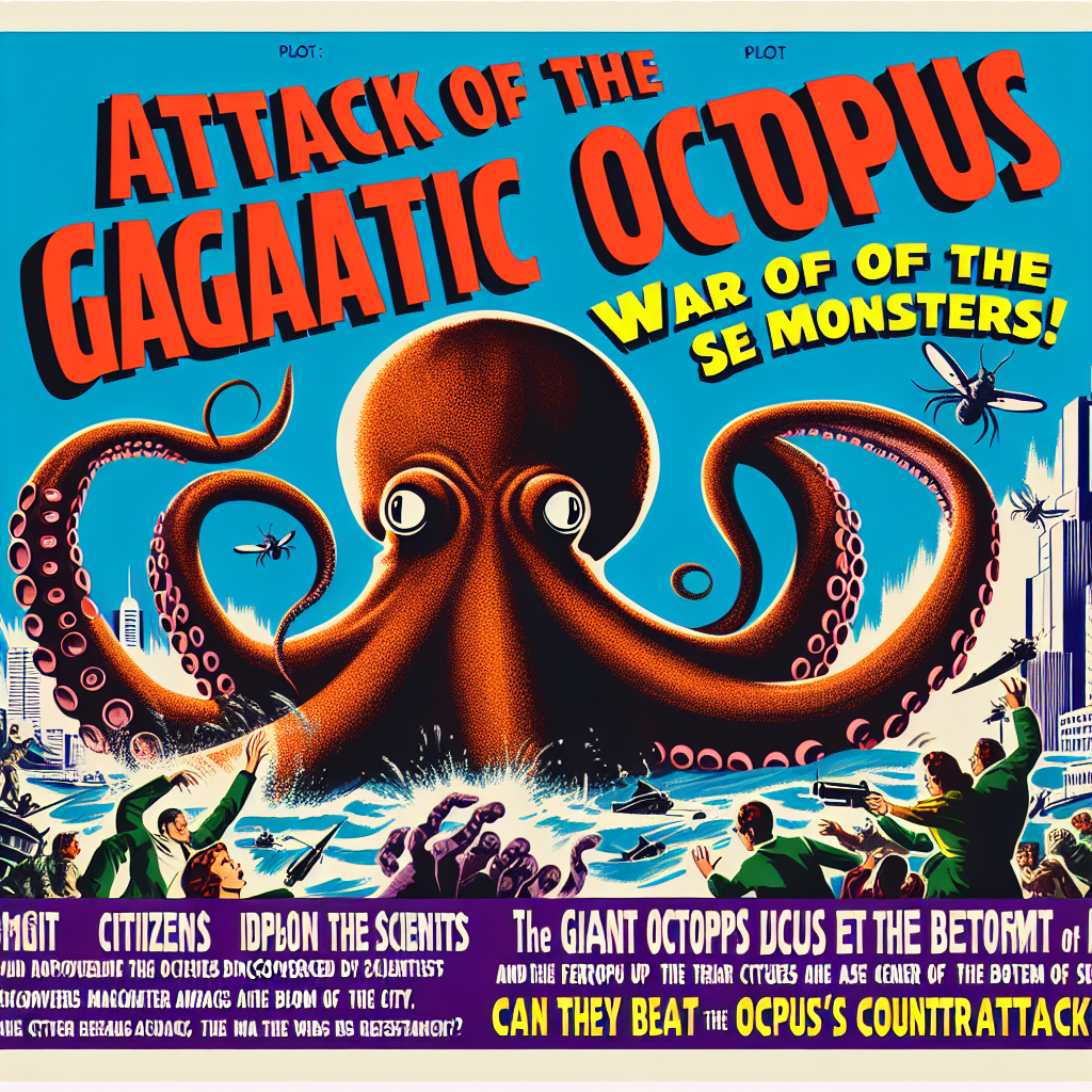 巨大タコの逆襲！海の怪物戦争