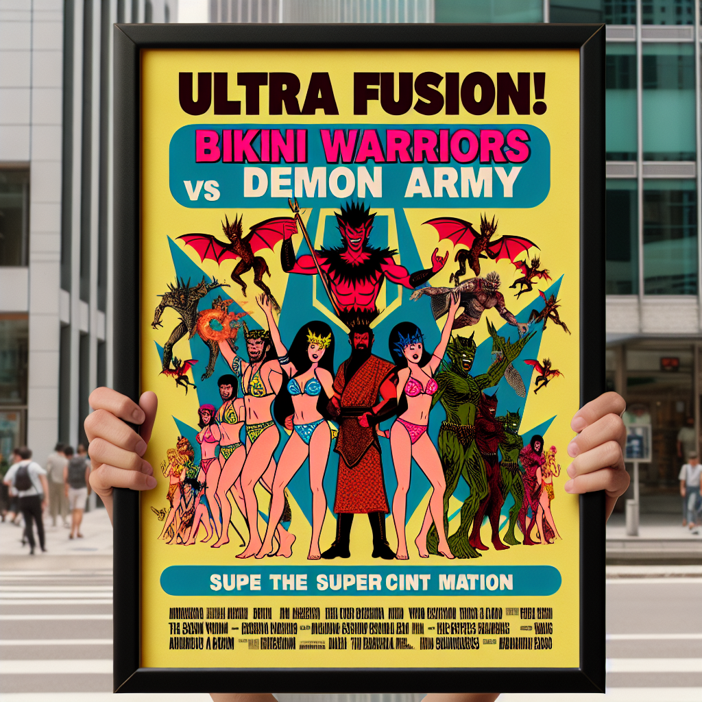超合体！ビキニ戦士VS魔物軍団